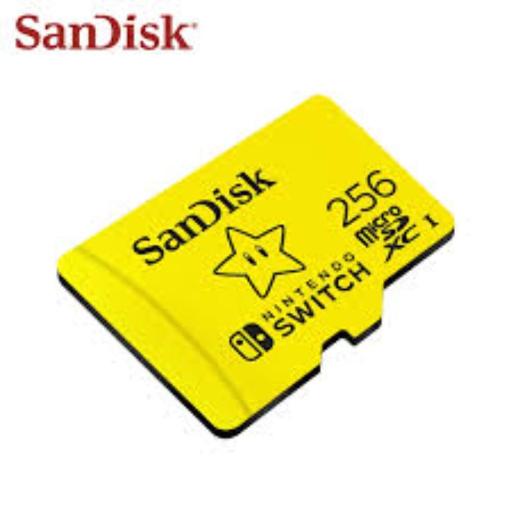 Nintendo Switch 256gb Sandisk Micro Card SD